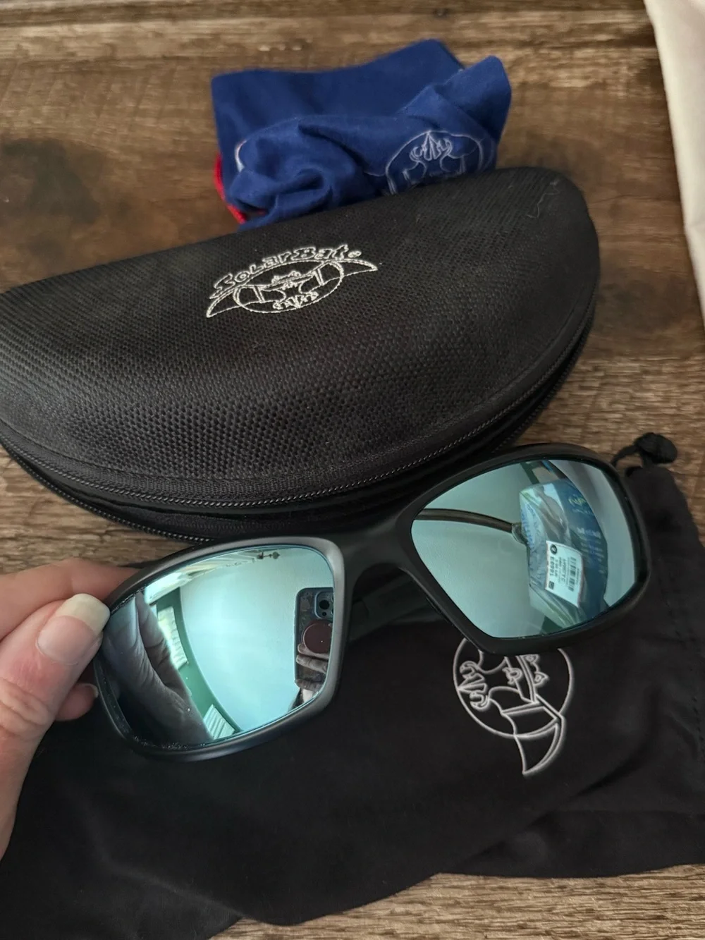 Solar Bat Bradley Roy polarized fishing sunglasses, New!